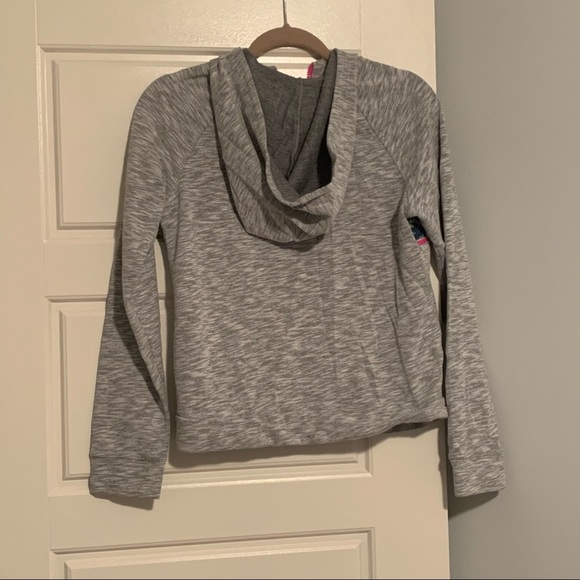 danskin now grey sweater size XL (14-16) - Picture 2 of 2
